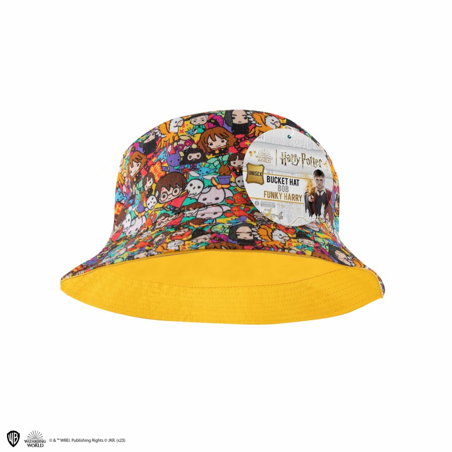 Cinereplicas Hats | Funky Harry Reversible Bucket Hat