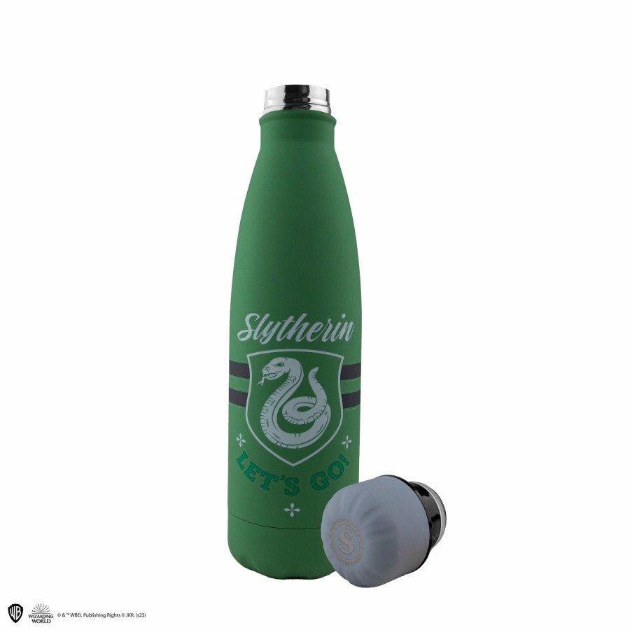 Cinereplicas Water Bottles | Let'S Go Slytherin Insulated Water Bottle