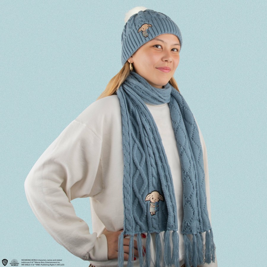 Cinereplicas Scarves | Dobby Beanie And Scarf Set