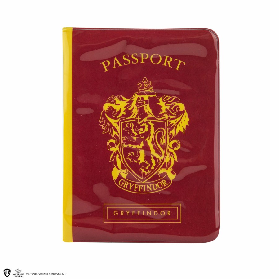 Cinereplicas Travel | Gryffindor Luggage Tag & Passport Cover Set