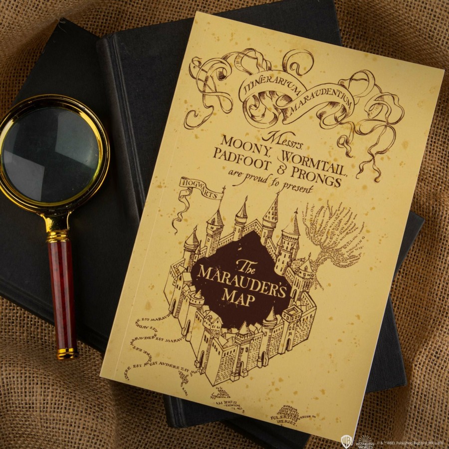 Cinereplicas Notebooks | Marauder'S Map Notebook