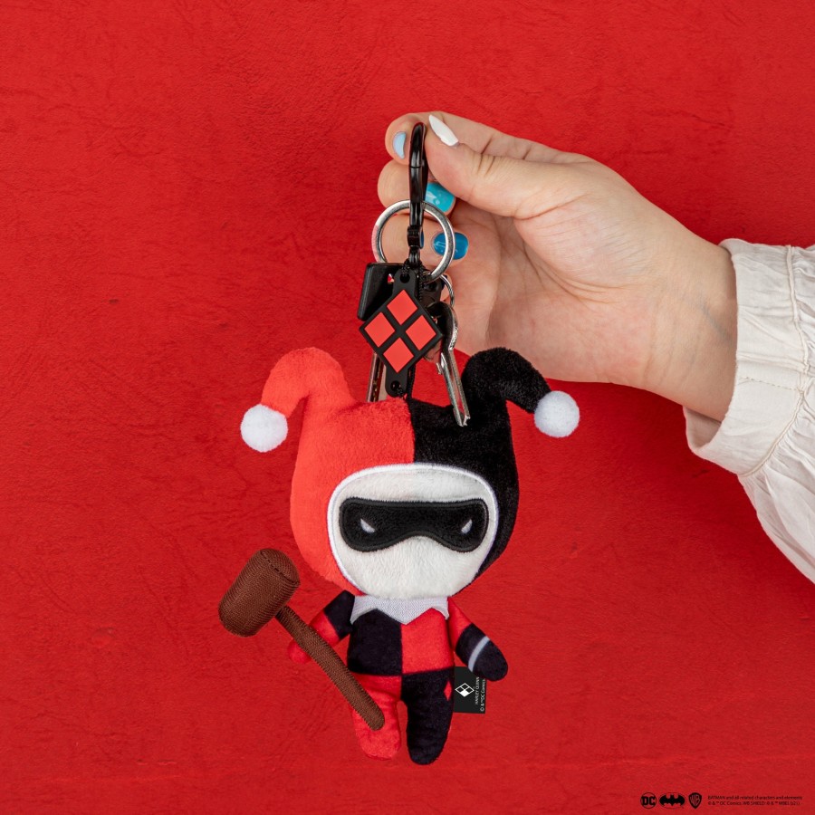 Cinereplicas Keyrings | Harley Quinn Plush Keyring