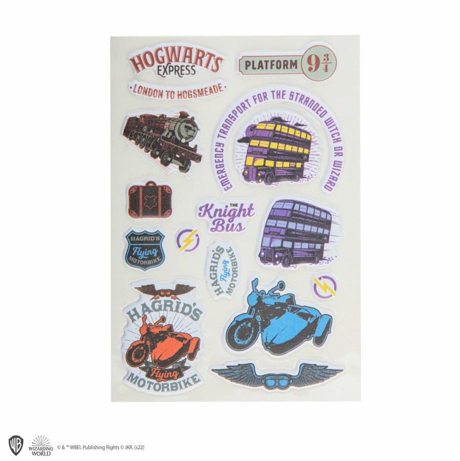 Cinereplicas Stickers | Magical Motors Puffy Foam Stickers