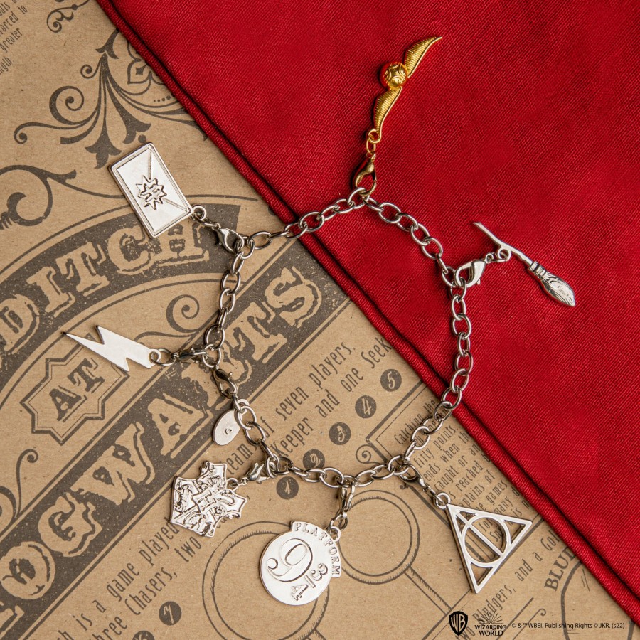 Cinereplicas Bracelets | Set Of 2 Quidditch Charms