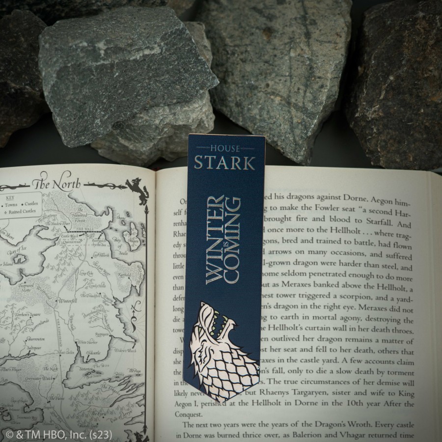 Cinereplicas Bookmarks | Stark Metal Bookmark