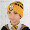 Cinereplicas Gloves | Kids Hufflepuff Gloves And Beanie Set