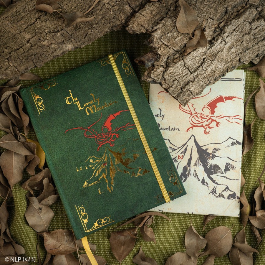 Cinereplicas Notebooks | The Hobbit Hardcover Notebook With Foldable Map