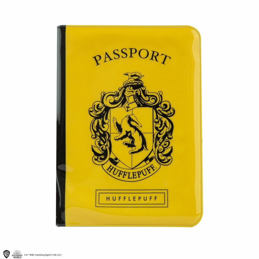 Cinereplicas Travel | Hufflepuff Luggage Tag & Passport Cover Set