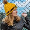 Cinereplicas Beanies | Hufflepuff Pompom Beanie