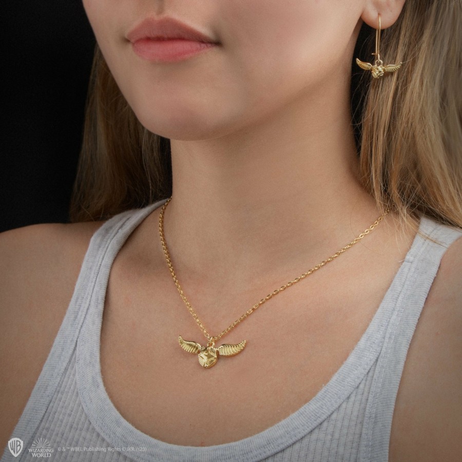 Cinereplicas Necklaces | Golden Snitch Necklace