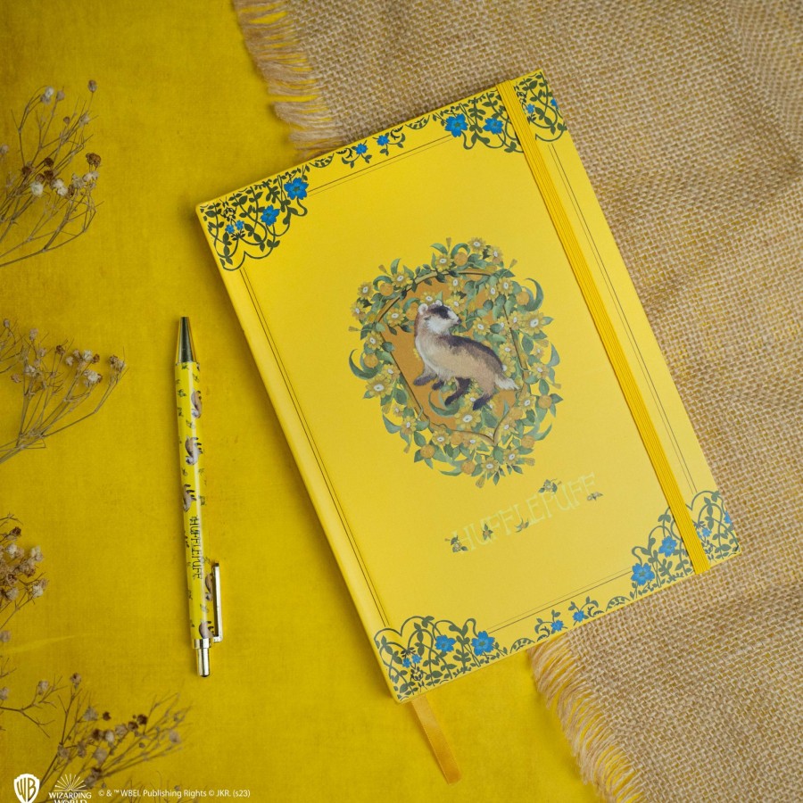 Cinereplicas Notebooks | Hufflepuff Magical World Deluxe Notebook Set