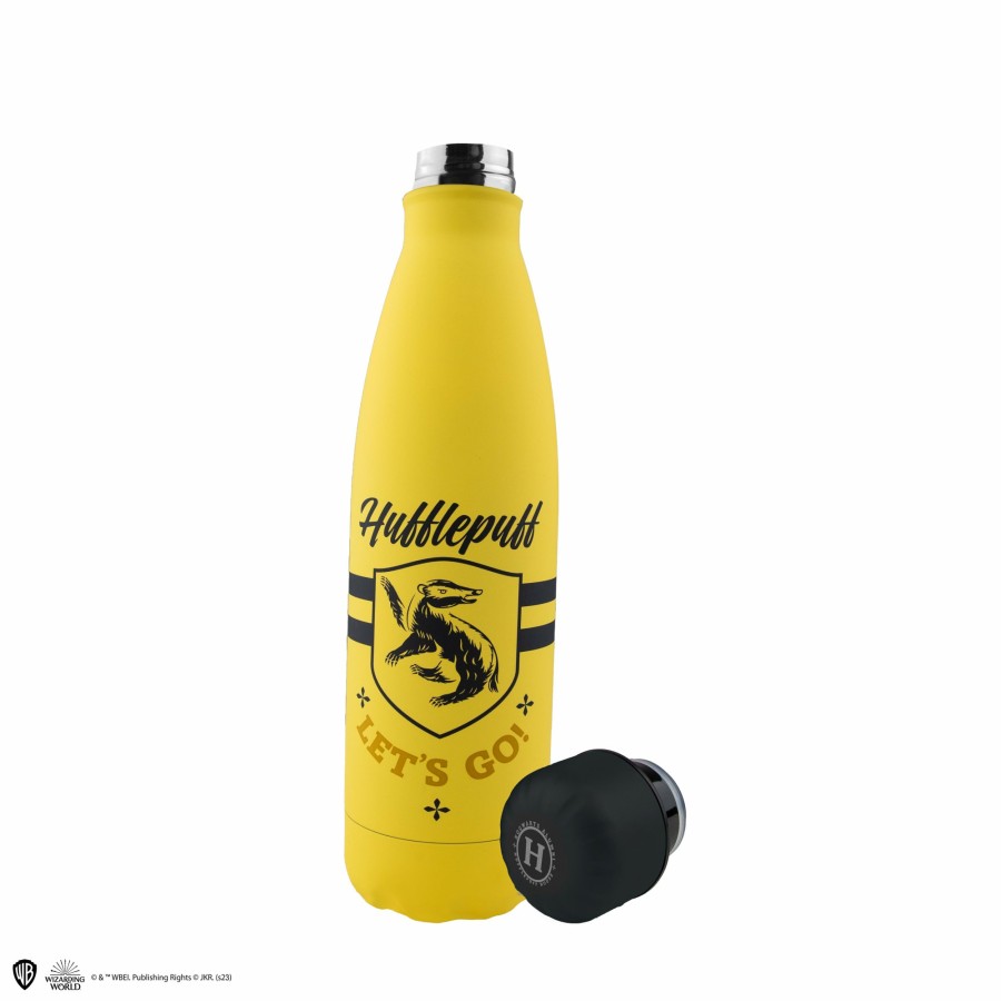 Cinereplicas Water Bottles | Let'S Go Hufflepuff Insulated Water Bottle