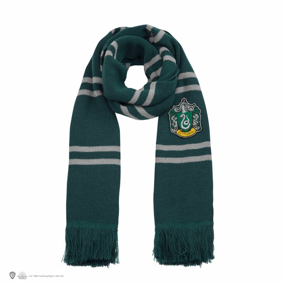 Cinereplicas Scarves | Deluxe Slytherin Scarf