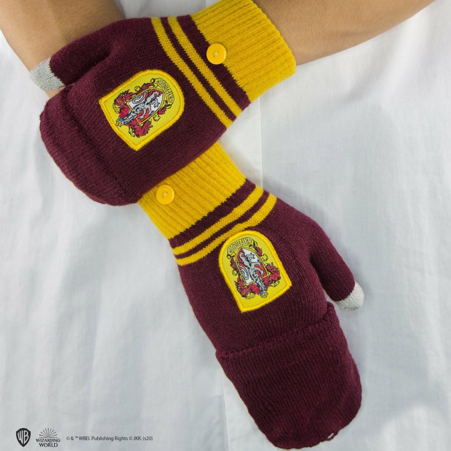 Cinereplicas Gloves | Gryffindor Mitten/Fingerless Gloves