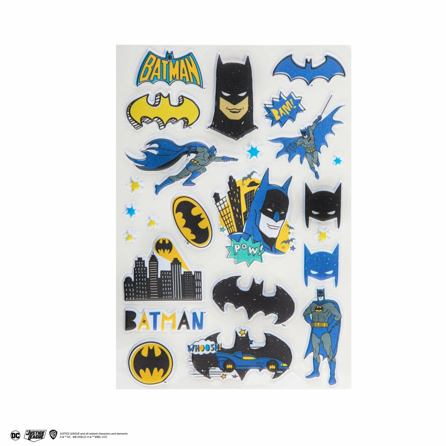 Cinereplicas Stickers | Dc Comics Puffy Foam Stickers Bundle