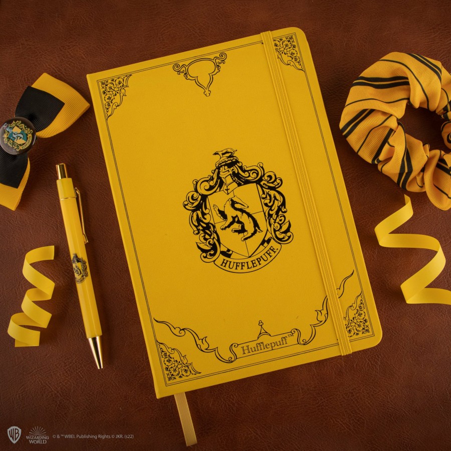 Cinereplicas Notebooks | Hufflepuff Deluxe Notebook Set