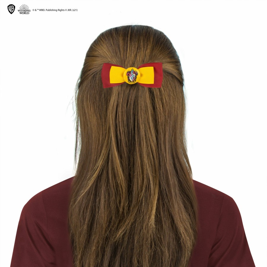 Cinereplicas Hair Accessories | Set Of 2 Trendy Gryffindor Hair Accessories