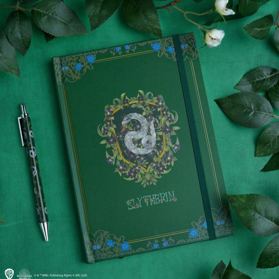 Cinereplicas Notebooks | Slytherin Magical World Deluxe Notebook Set