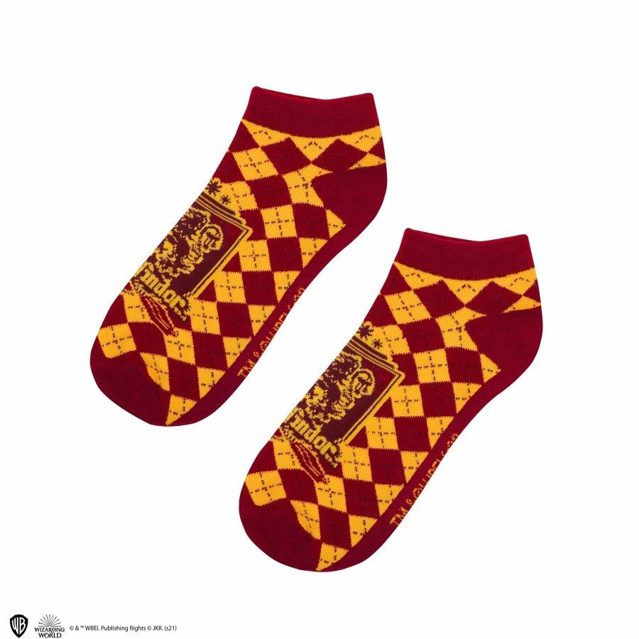 Cinereplicas Socks | Set Of 3 Gryffindor Ankle Socks