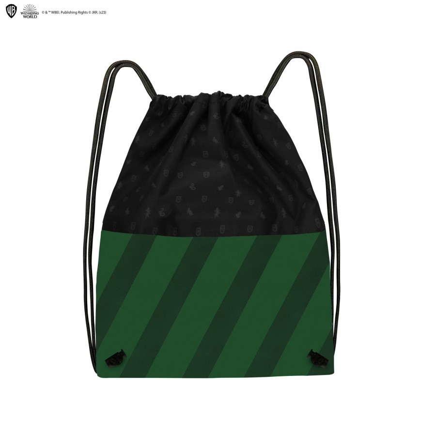 Cinereplicas Drawstring Bags | Slytherin Drawstring Bag