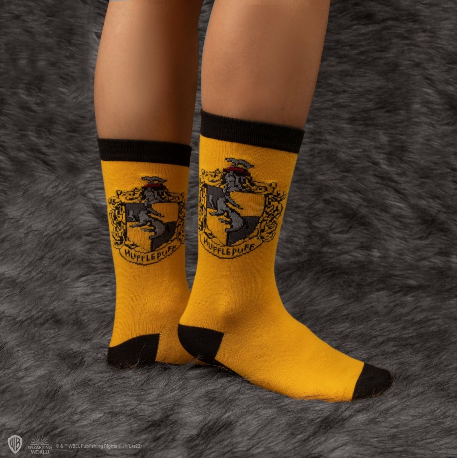 Cinereplicas Socks | Set Of 3 Hufflepuff Socks