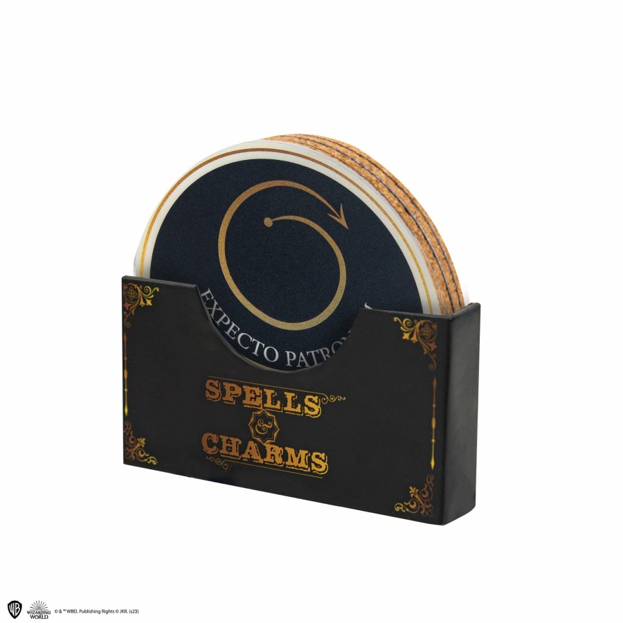 Cinereplicas Coasters | Set Of 4 Spell & Charms Coasters