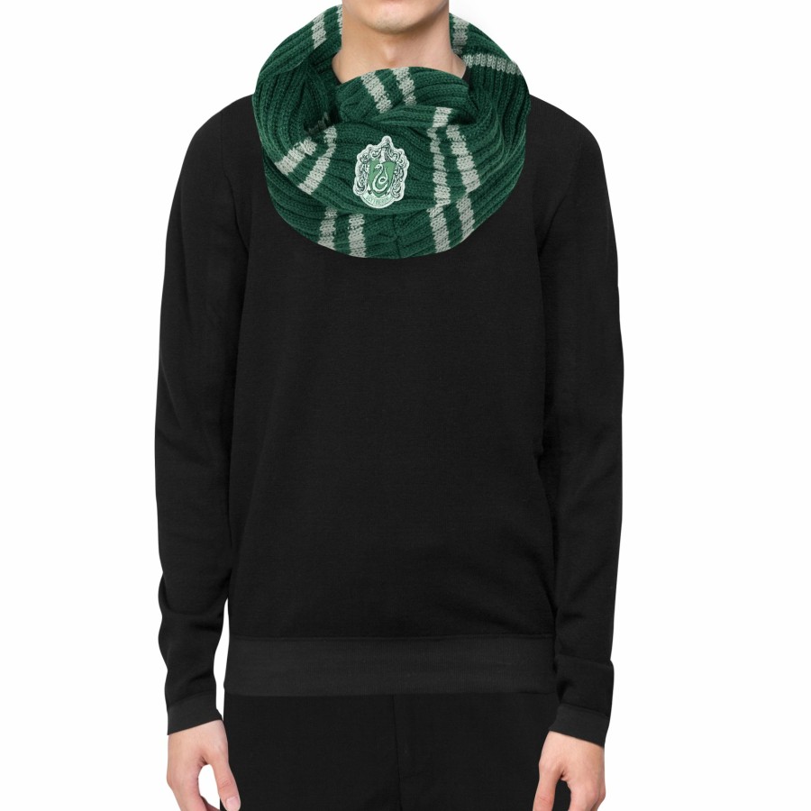 Cinereplicas Scarves | Slytherin Infinity Scarf