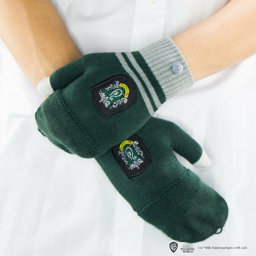 Cinereplicas Gloves | Slytherin Mitten/Fingerless Gloves