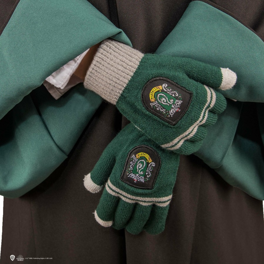 Cinereplicas Gloves | Slytherin Screen Touch Gloves