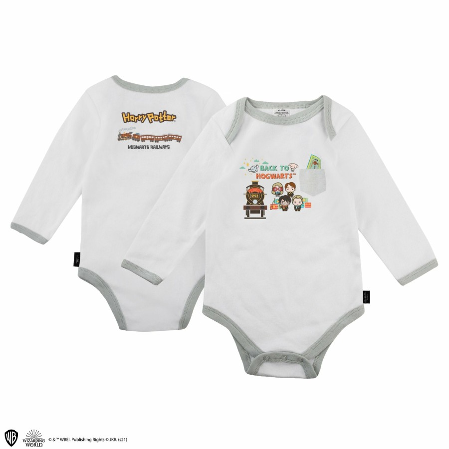 Cinereplicas Baby Sets | Hogwarts Baby Bodysuit And Bib