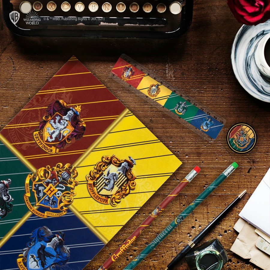 Cinereplicas Stationery Sets | Hogwarts Houses Stationery Set