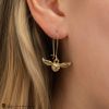 Cinereplicas Earrings | Golden Snitch Earrings