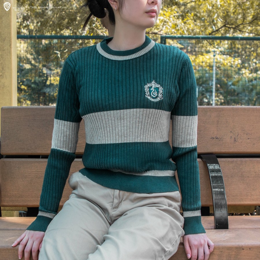 Cinereplicas Sweaters | Slytherin Quidditch Sweater