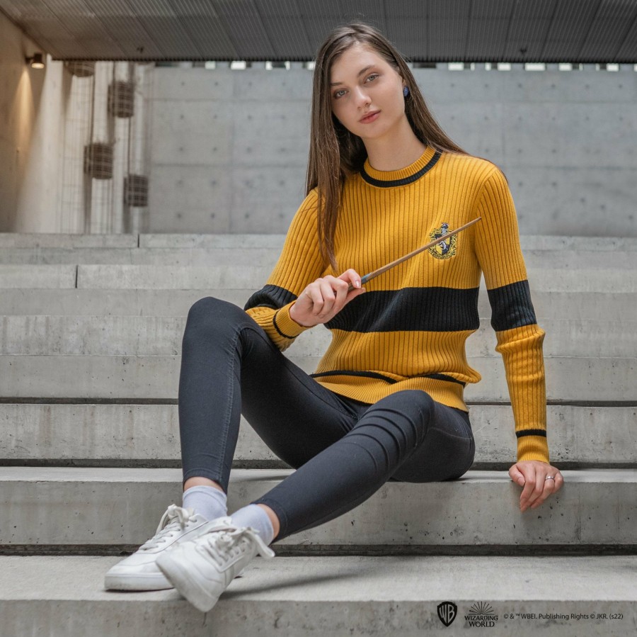 Cinereplicas Sweaters | Hufflepuff Quidditch Sweater